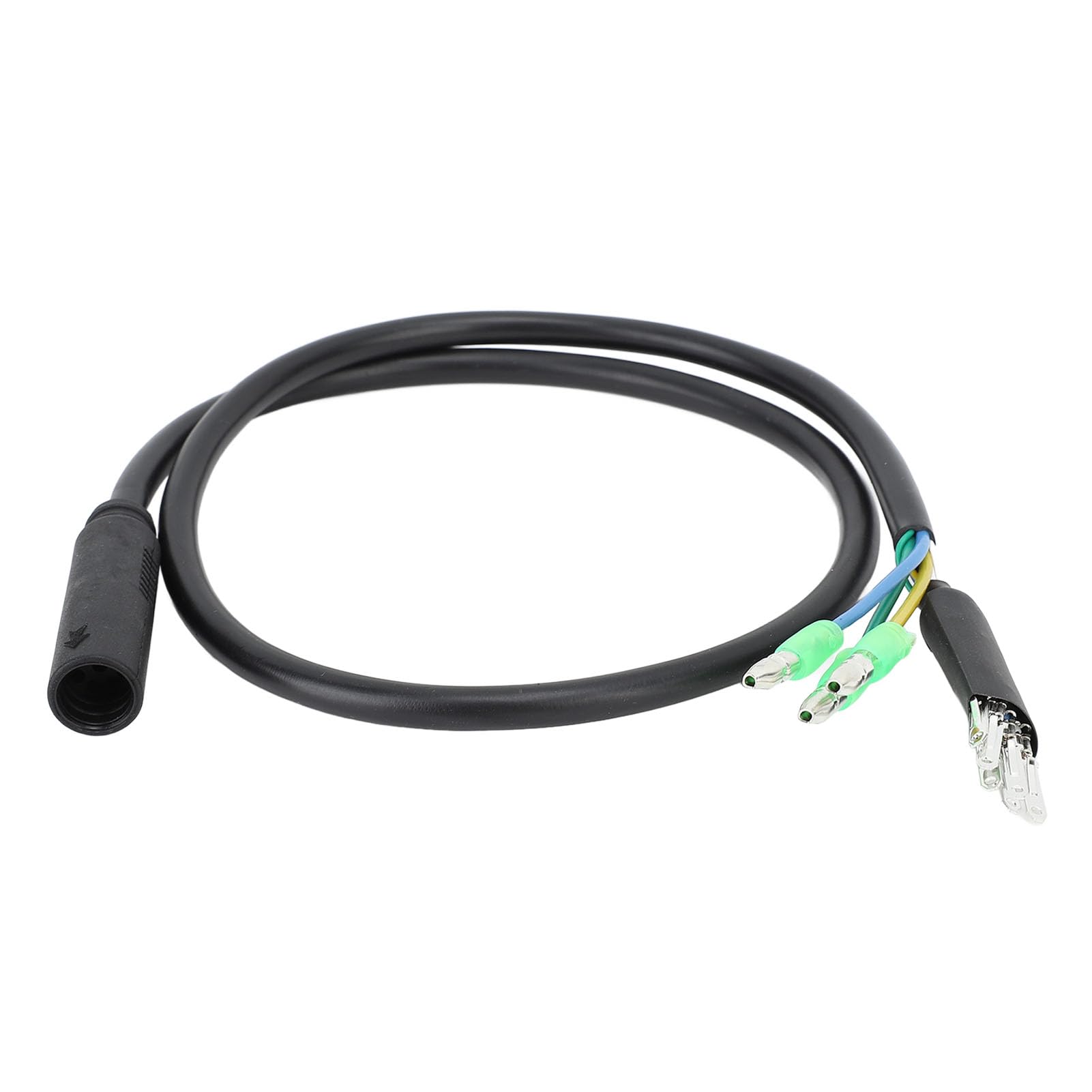 BuyWeek Cable de Extensión de Motor Cable Hembra a Macho, M6 de 9 Pines de 66 cm de ABS para Bicicleta Eléctrica