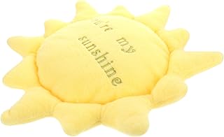 Luxshiny Cojín de Sol de Peluche Decorativo Almohada Sofá Cojín Hogar Lectura de Peluche Decoración de Interiores