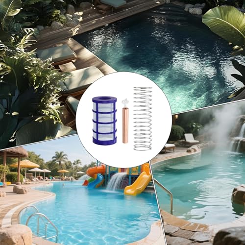 Anode cuivre piscine traitement solaire sans eau verte ni algues