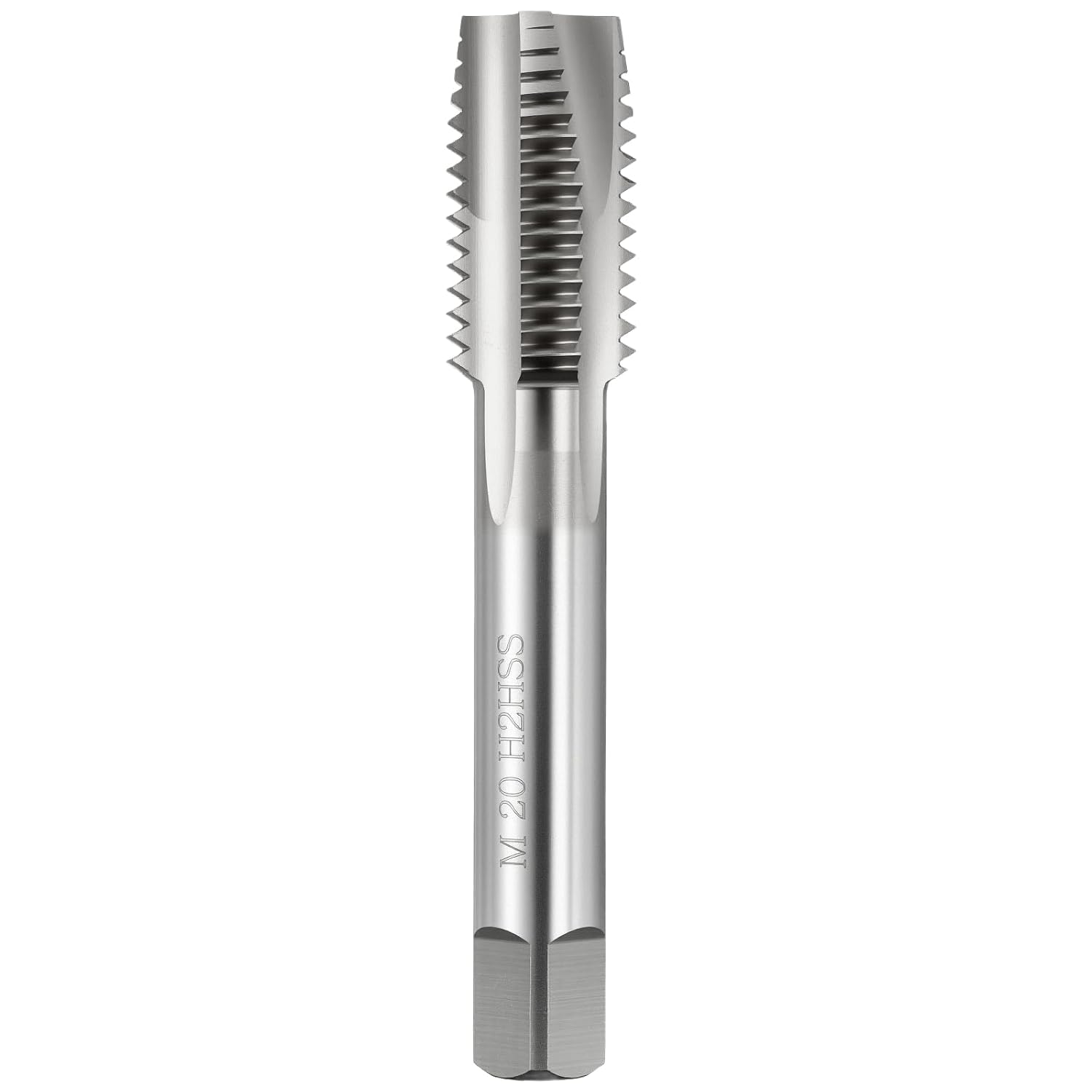 M20 x 2.5 Spiral Point Tap - M2 High Speed Steel Metric Right Hand Thread Tap Polished Finish Screw Thread Milling Machine Taps Threading Tapping