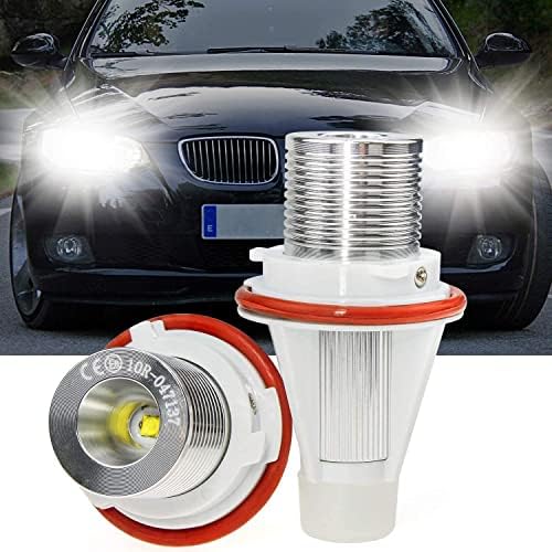 Car Led Light, 2pcs Bright Car 6000k 5w Angel Eyes