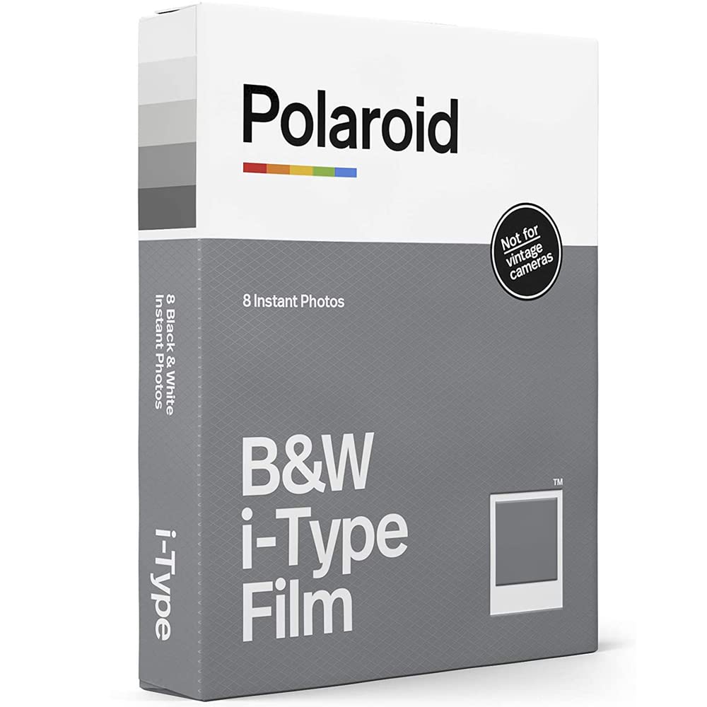 Polaroid Originals PRD6001 Schwarz-Weiß-Film für Now i-Type und Now-Kameras, 2 Stück