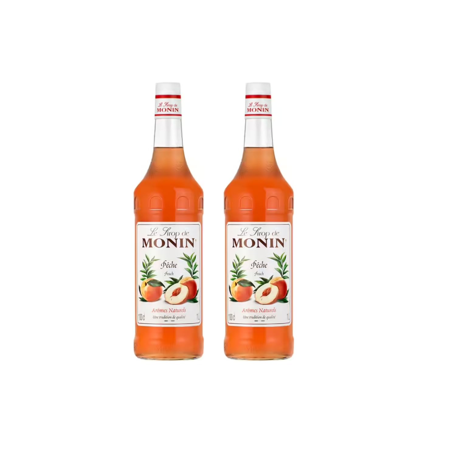 Set de almíbar y limonada: Almíbar - Melocotón (2x1L) - Limonada Gilbert (4x1L)