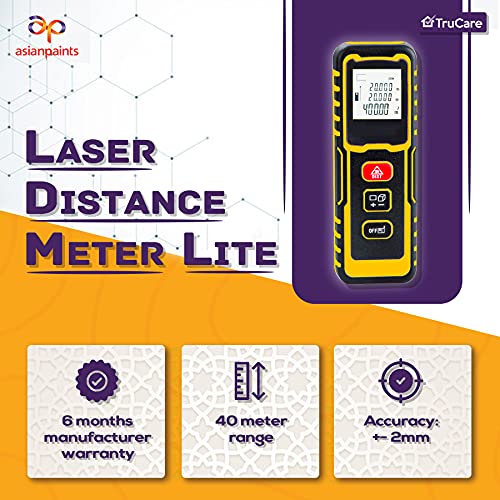 Asian Paints TruCare Laser Distance Meter Lite LDM02 atelieryuwa