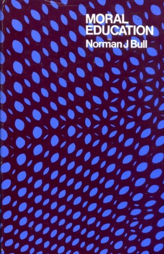 Moral education 0710066031 Book Cover