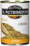 IL NUTRIMENTO Grüne Linsen, 12er Pack (12 x 400 g)