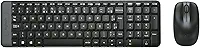 Combo Teclado e Mouse sem fio Logitech MK220 com Design Compacto, Conexão USB, Pilhas Inclusas e Layout ABNT2