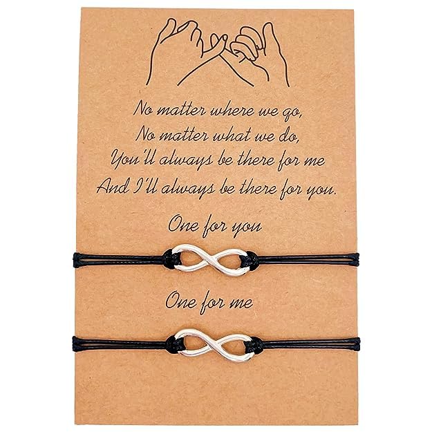 Sparrow Industy Infinity Pinky Promise Bracelets Anklets for Couples Best Friend Long Distance Relationship Matching Bracelets Adjustable Friendship Bracelets for Him and Her (Unisex Adult) (B0C9FJSCYX) Amazon Price History, Amazon Price Tracker