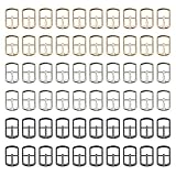 Large application : les boucles pour sangles sont non seulement adaptées pour les lacets, mais peuvent également être utilisées comme accessoires pour les bretelles ou les travaux manuels, répondant aux exigences d'utilisation dans différents scénarios.