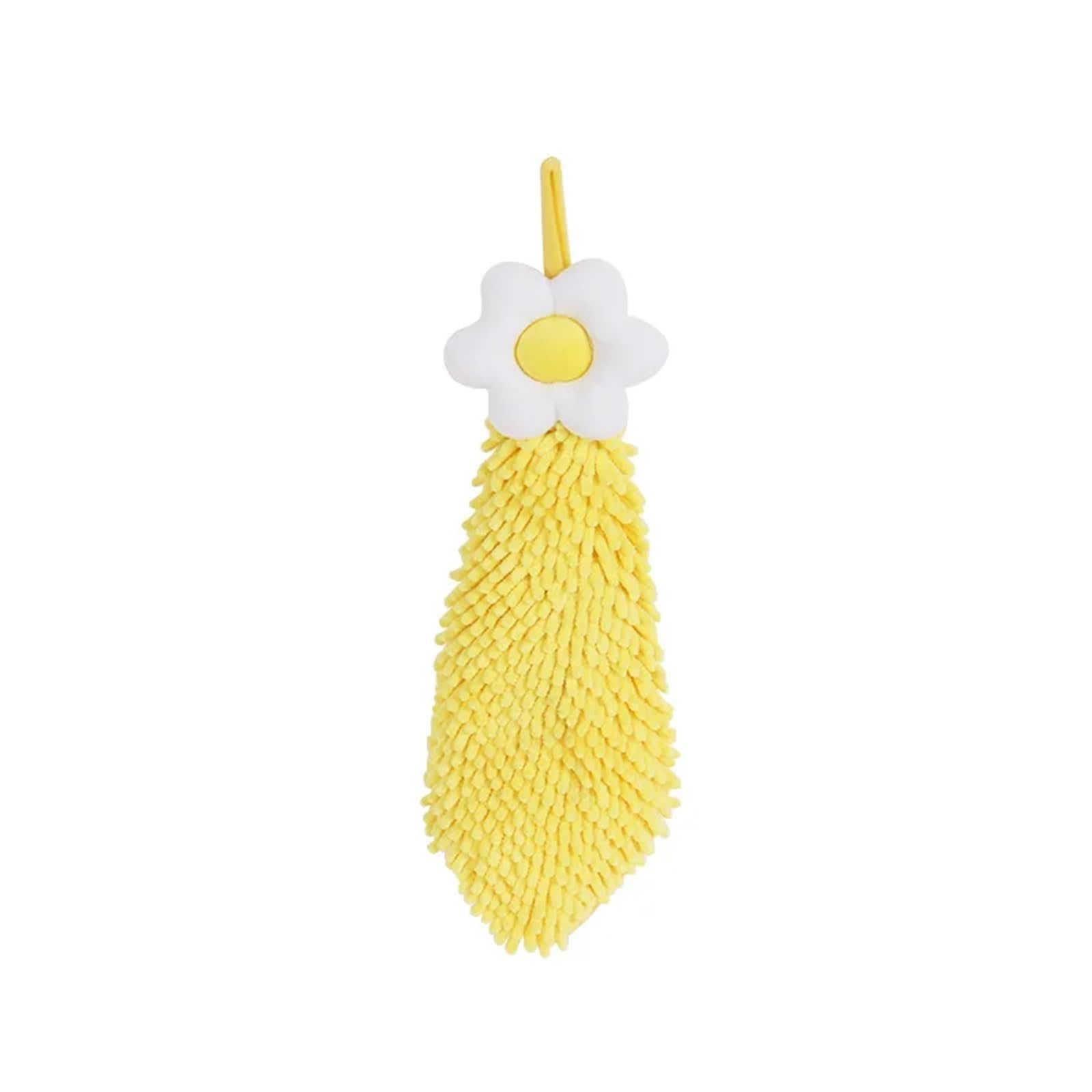 WSQHAO 4Pcs Hand Towel With Hanging Loops, Soft, Absorbent, Microfiber, Bathroom, Kitchen for Hand(Color2)