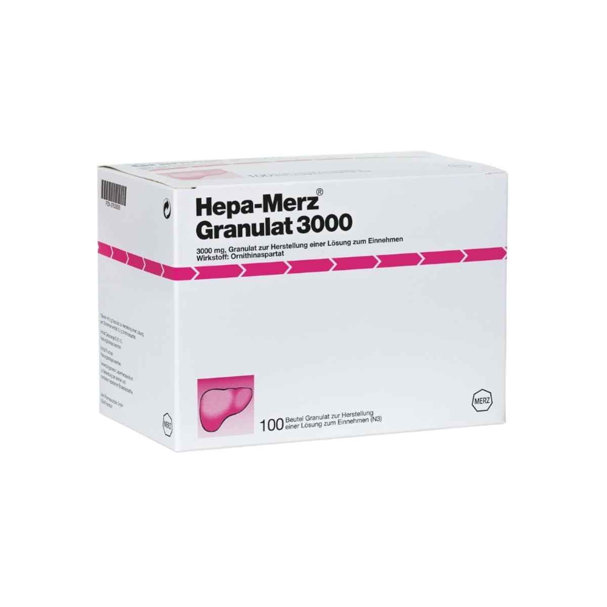 Hepa-Merz® Granulat 3000 bei chronischen Lebererkrankungen wie (alkoholischer) Leberzirrhose, Fettleber oder hepatischer Enzephalopathie
