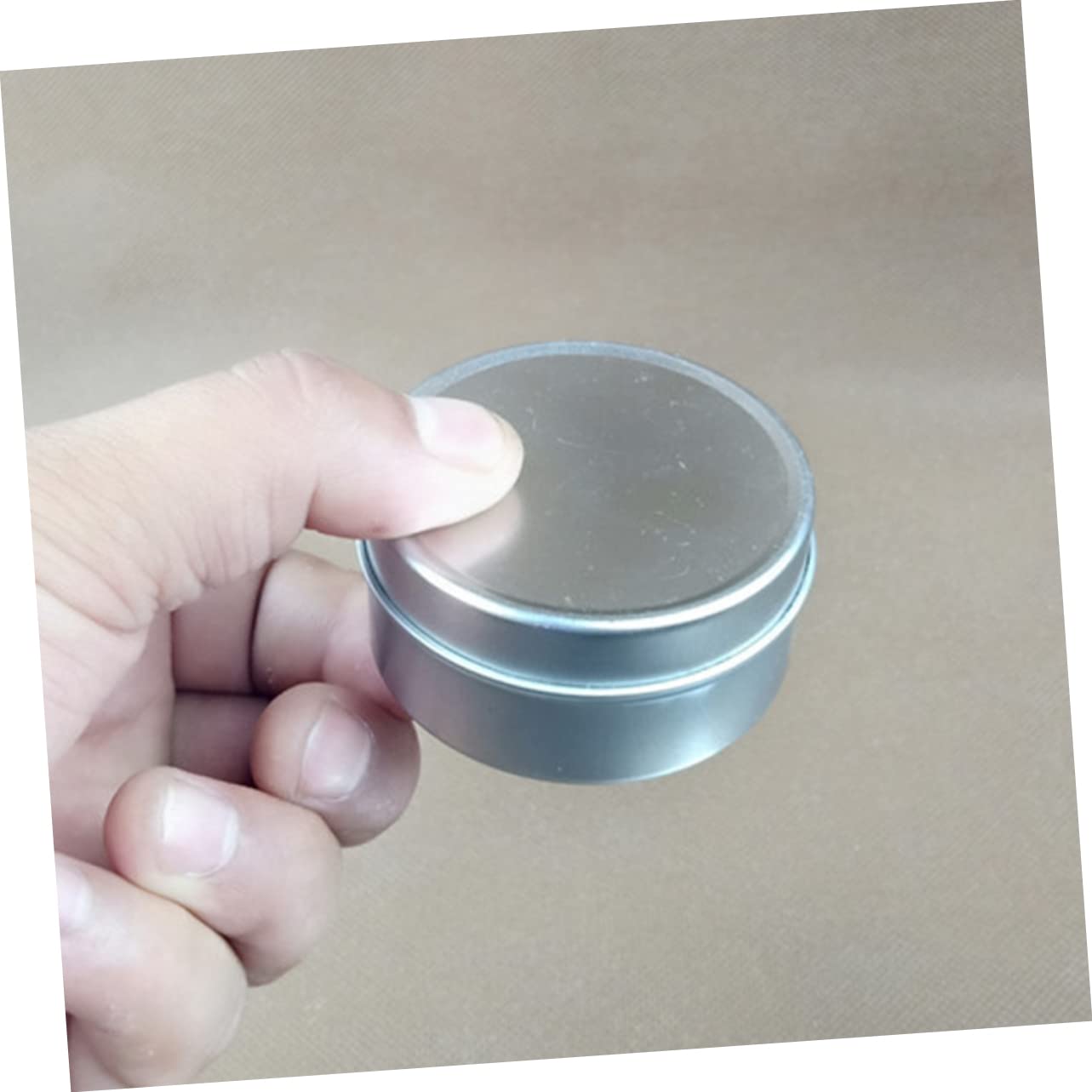 OSALADI 4pcs Scented Candle Tin Handmade Candle Iron Can for Crafts Home Practice Supplies Easy to Use for Candy Making