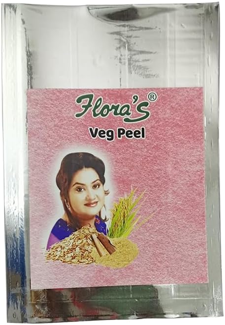 Flora's Veg Peel: Natural Exfoliation for Scar Reduction & Radiant Skin (All Types)