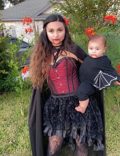 Jutongda JUTONGDA015 Newborn Baby Boys Girls Halloween Cosplay Bat Costume Hooded Romper Jumpsuit My First Halloween Infant Boy One-Piece Hooded Romper Playsuit Clothes thumb #3
