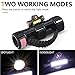 RERPRO UTV ATV Grab Handles with Dome Light 1.75”-2” Roll Bar Paracord Hand Hold Straps Grab Handles Grips with Light Bar for Polaris RZR Ranger Kawasaki Can Am X3 Pioneer Talon, 2 Pack Black