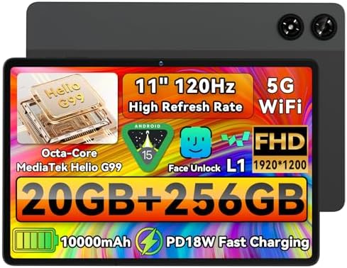 Tablet 11 inch ZPad3 android tablet, 11" 120Hz 1920x1200 FHD Disp...