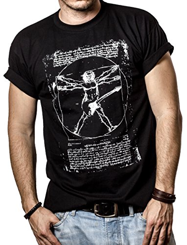 Makaya T-Shirt Homme Vintage Dessin Retro Motif Rock Festival Guitare - Les Beatles, Paul McCartney, John Lennon, RIngo Starr, George Harrison Makaya T-Shirt Homme Vintage Dessin Retro Motif Rock Festival Guitare – Image 3