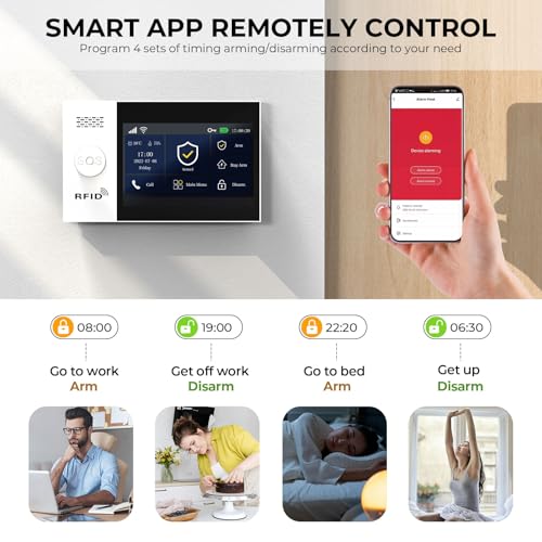 Wireless 4G/WiFi Home Security System with App Control - Image 4