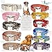 Handmade Real Rhinestone Dog Collars, 1000's of Color Options, Crystal Jeweled Dog Collars for Medium Large and Small Giant Dogs, Diamond Dog Collar, Bling Dog Collars (1