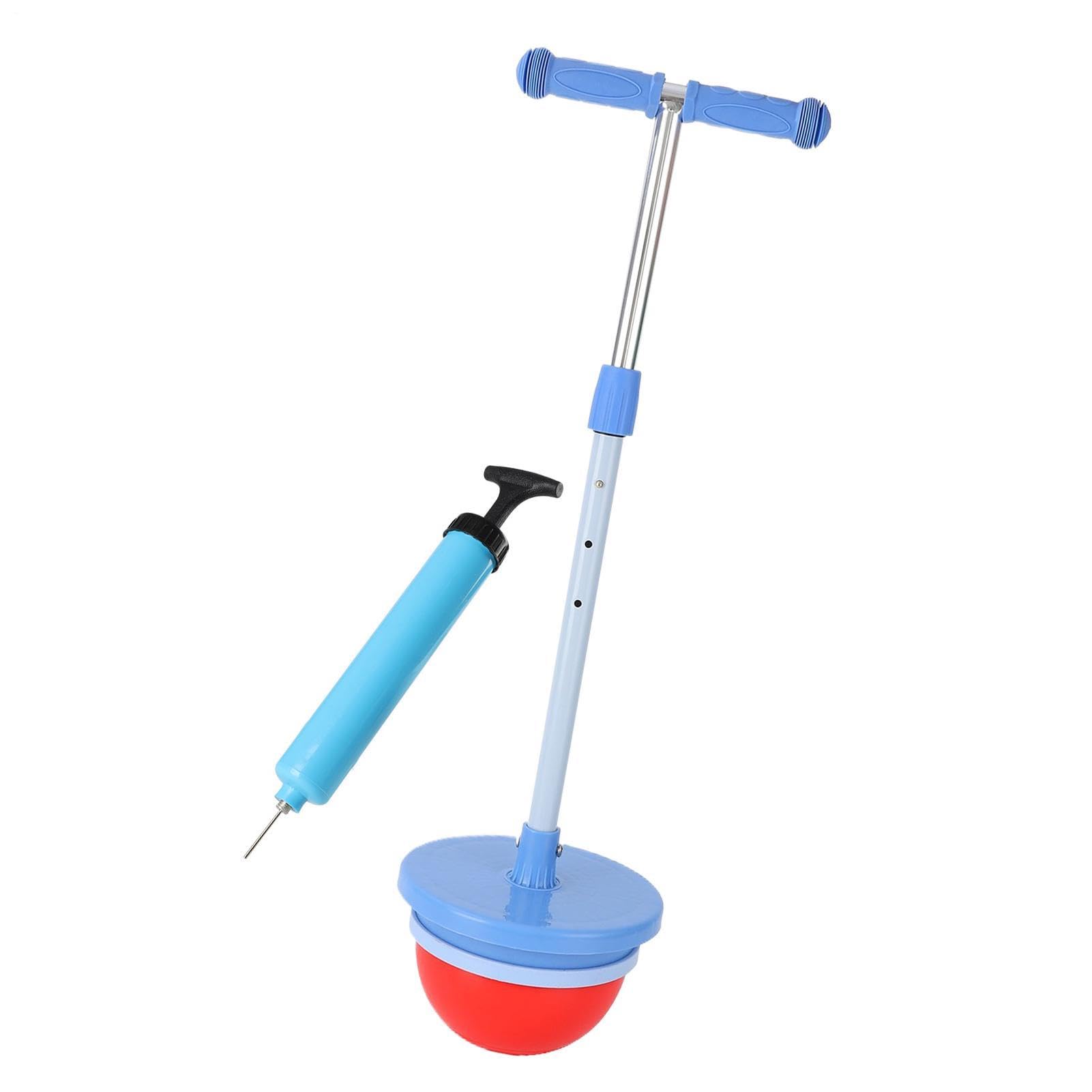 Hüpfball Für Kinder Balance Spielzeug Stab Mit Griff | Verstellbarer Ball Für Outdoor Spiel Als Geschenk Für Weihnachten Und Geburtstag Für Teenager Und Mädchen Für Aktivitäten Im