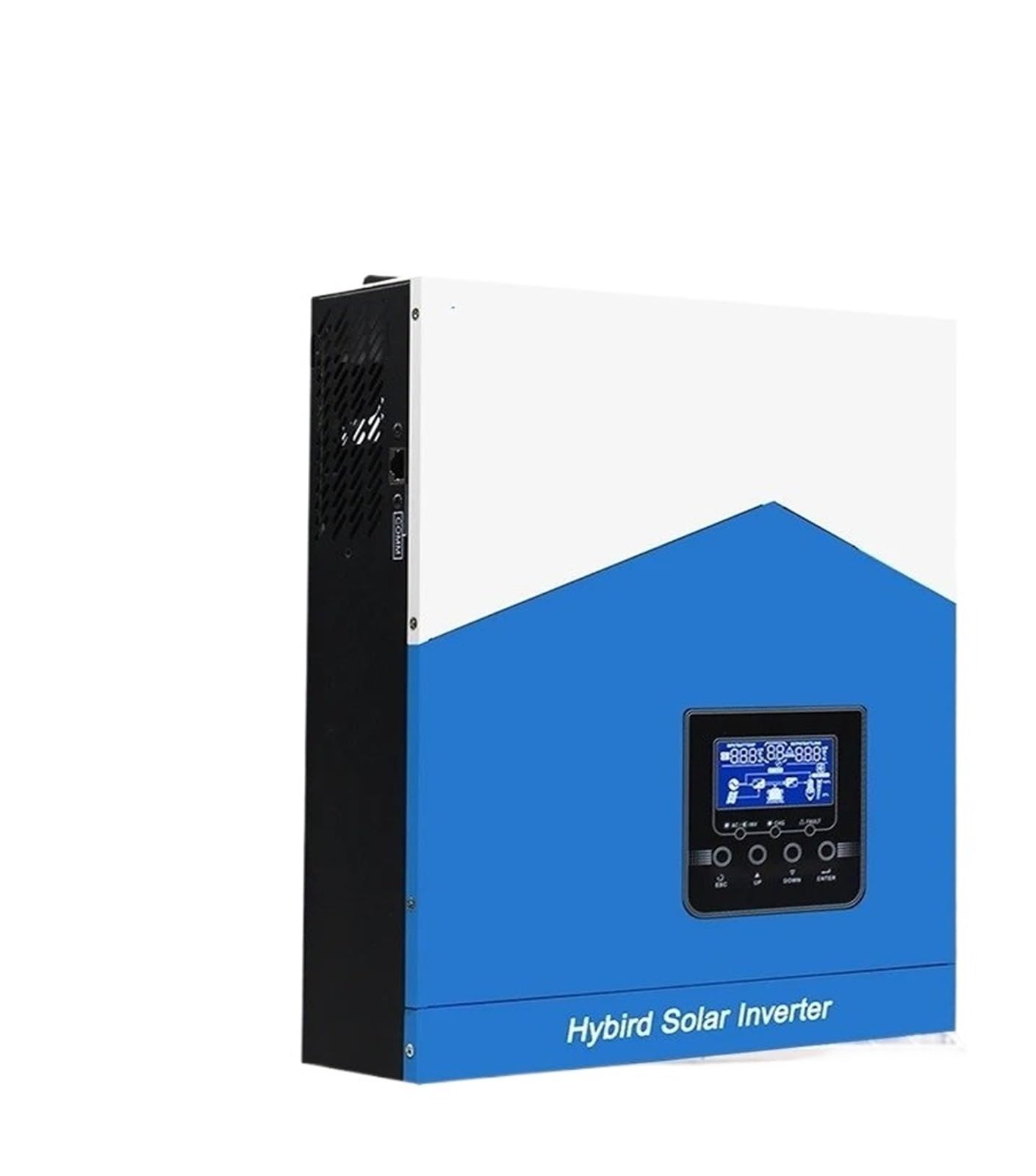 Transformador Inversores Solares Híbridos 42 KW 62 KW 24V 48V Y 230V Onda Sinusoidal Pura Fuera Red MPPT 100 A/120 A Controlador Carga Solar para Energía Solar. Inversor(SMH-II-3.2KW-WiFi)