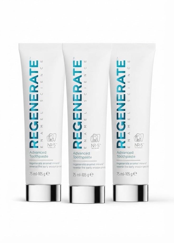 Enamel Science Regenerate Dentifrice Expert 75 ml - Set di 3 tubi | Rigenerazione