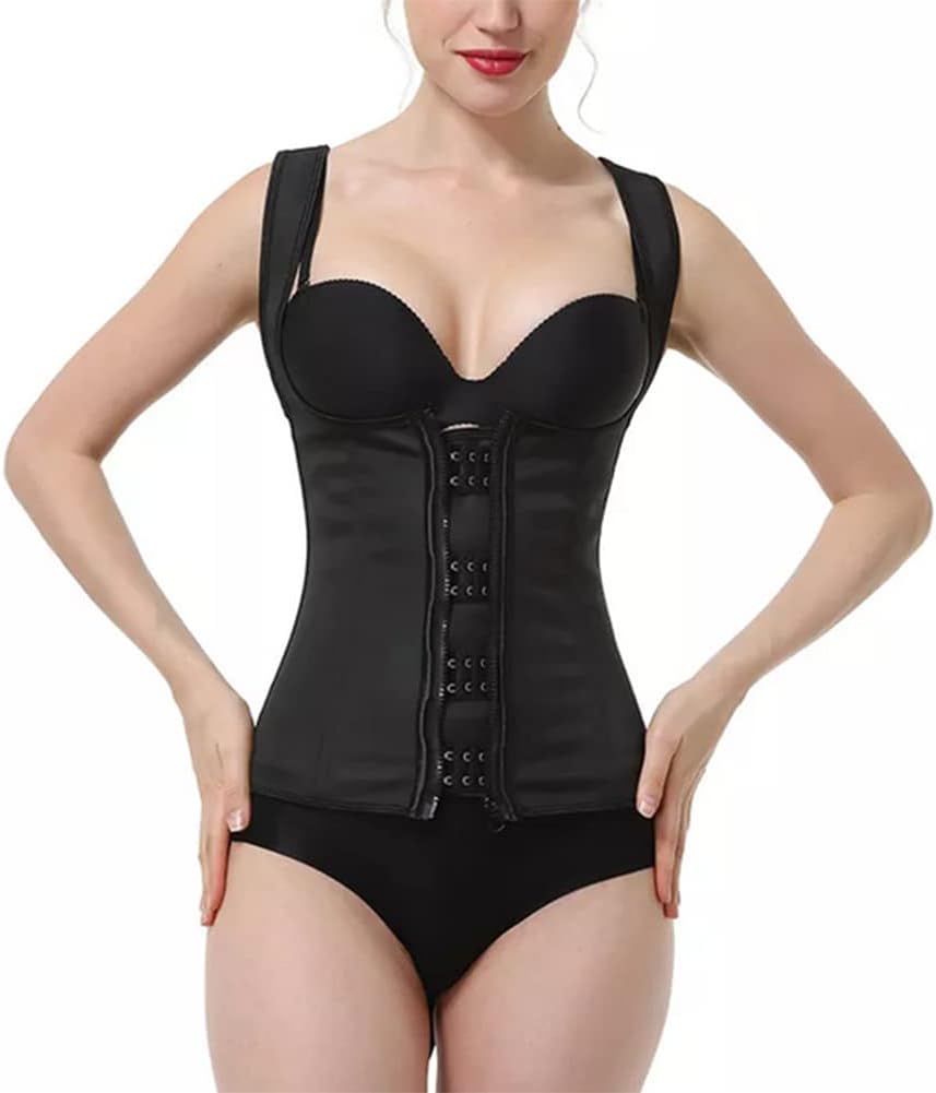 Women waist trainer corset vest compression sweat belly belt body shaper Weight Loss Breathable Hip Bodysuits