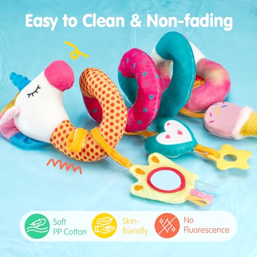 hahaland Unicorn Car Seat Toy