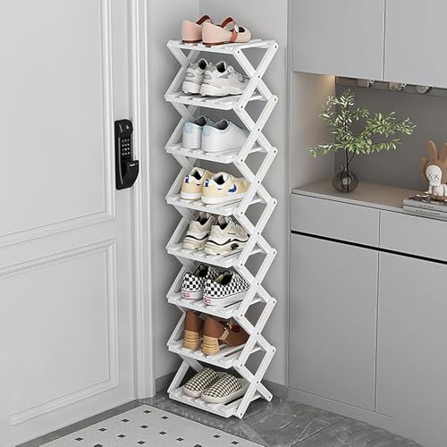 Étagère à chaussures verticale pour talons et baskets de sport