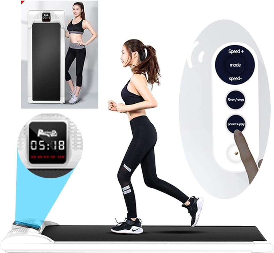 Image of Running Belt, Electric Walking Belt, Walking Belt, Remote Control Tablet Small Silent Running Belt, Portable Mini Walker, Suitable for Office, Family, Meeting Room