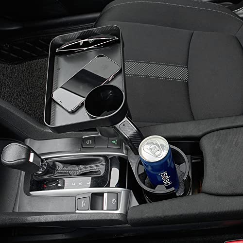 Bandeja portavasos para coche 3 en 1 ajustable con base giratoria miniatura 5