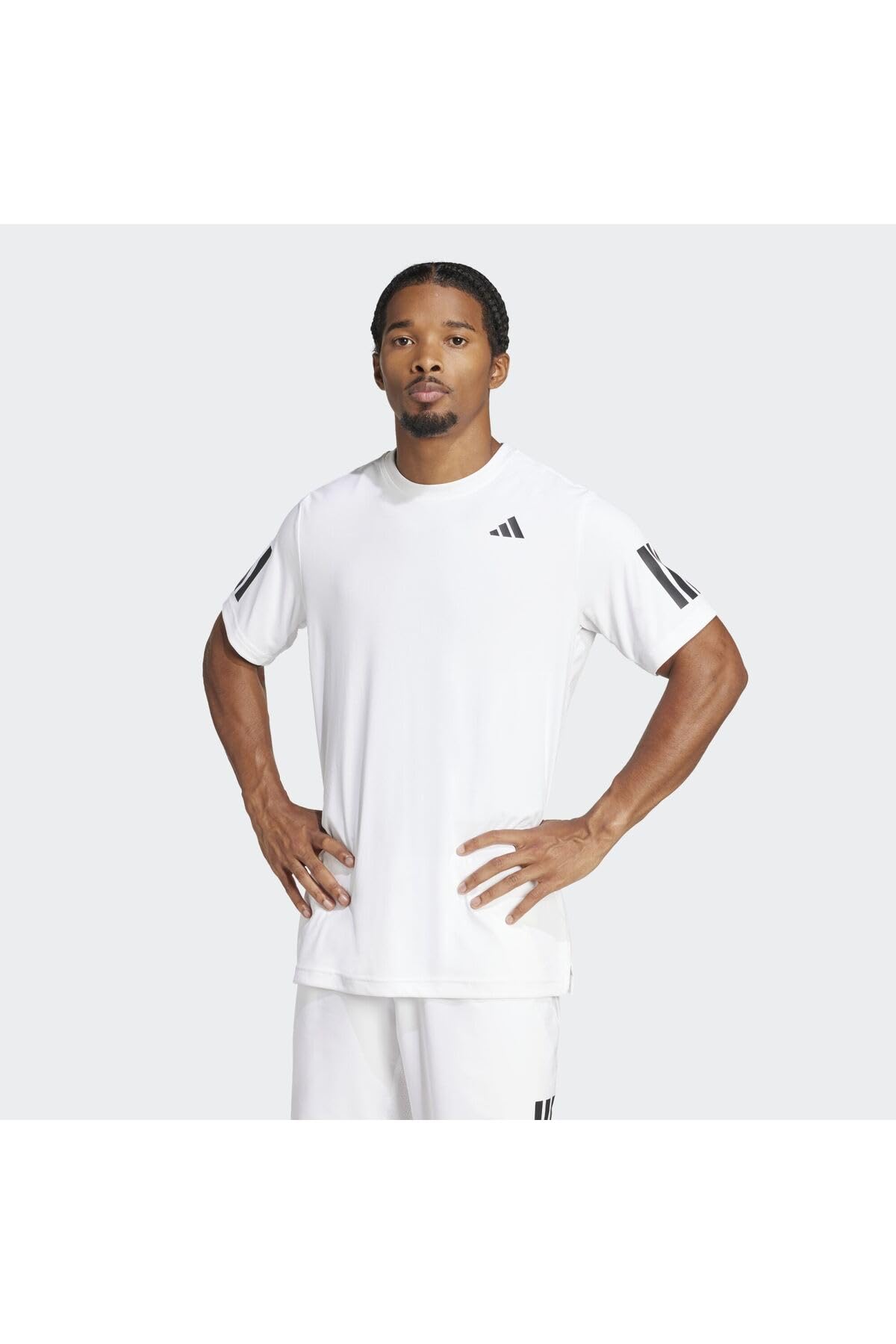 adidas Unisex Kids Club Tennis 3-Streifen Kids T-Shirt