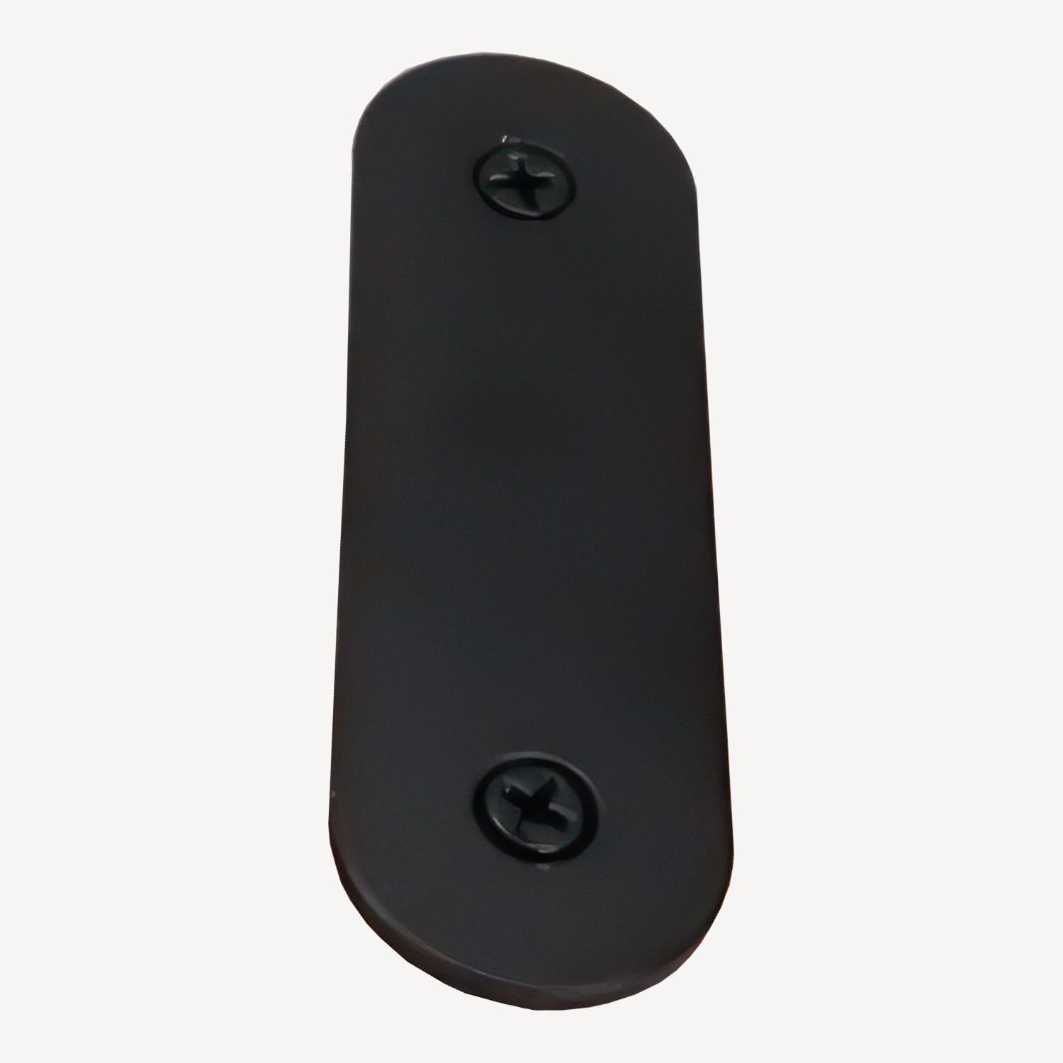 Stainless Steel Ring Doorbell Cover Plate, Wall Mount Hole Cover for Old Doorbell Button (BLACK) โ image 1
