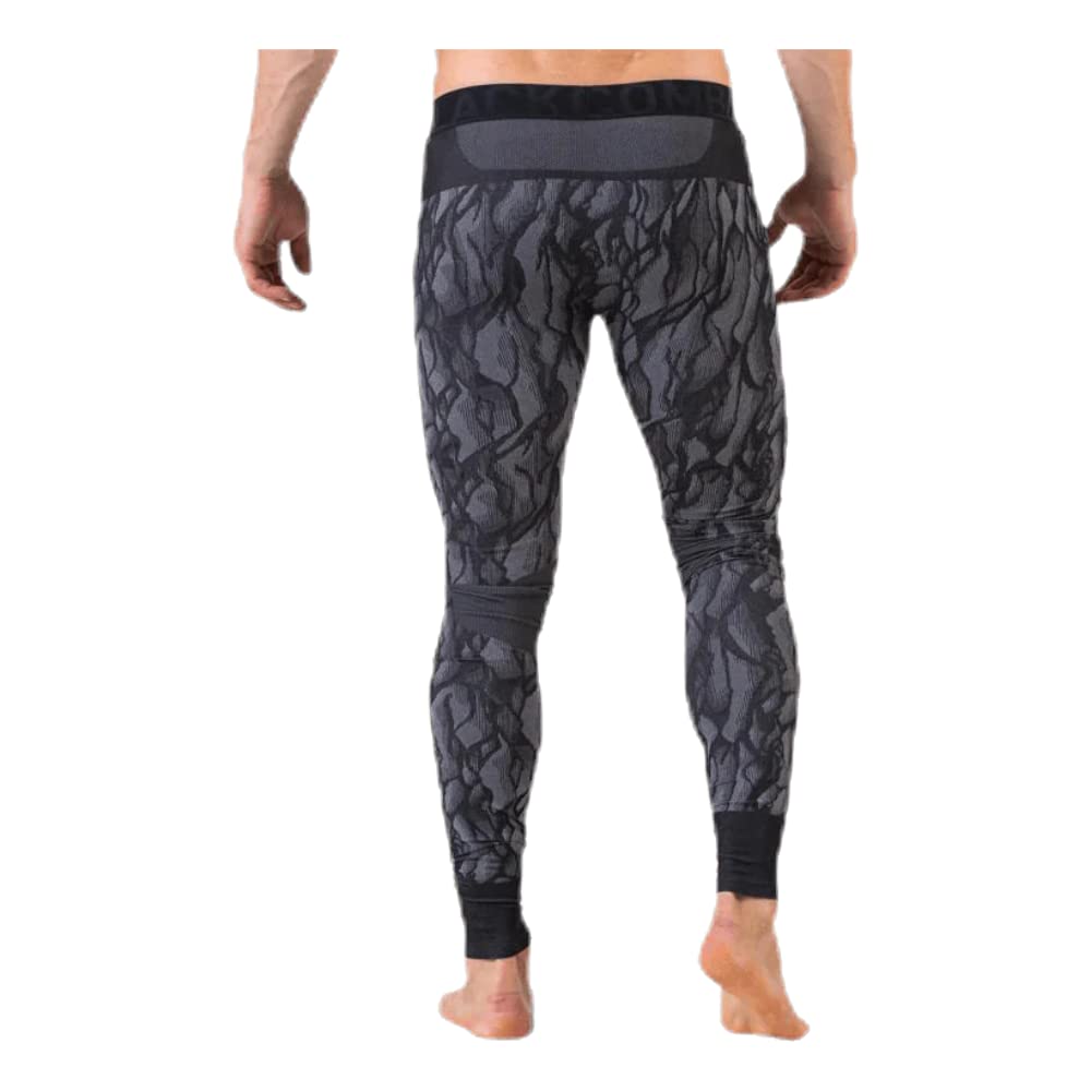 Odlo Herren Bl Blackcomb Herren Tights, Black - Odlo Steel Grey Silver, S EU