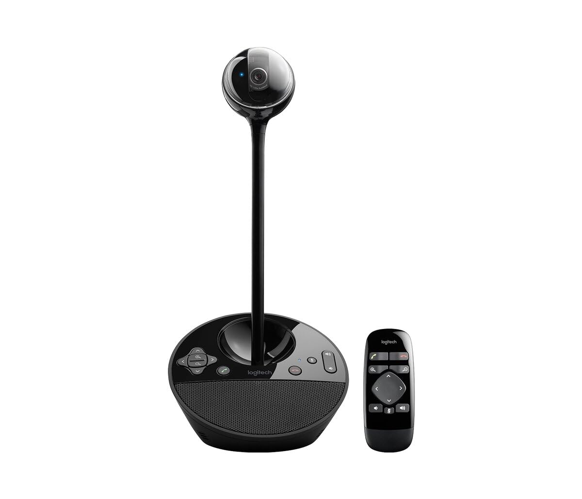 Logitech ConferenceCam BCC950 - Sistema di conferenza - Telecamera PTZ FullHD, telefono con altoparlante integrato, microfono omnidirezionale, telecomando, stelo estensore, USB Plug-and Play, 960