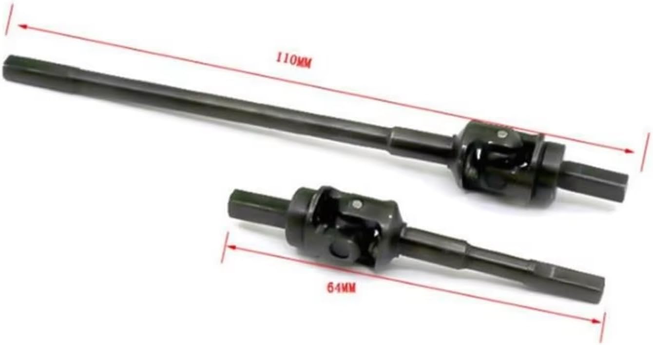 RCカートランスミッションシャフト Compatible With Axial For SCX10 III 1/10 RCクローラー