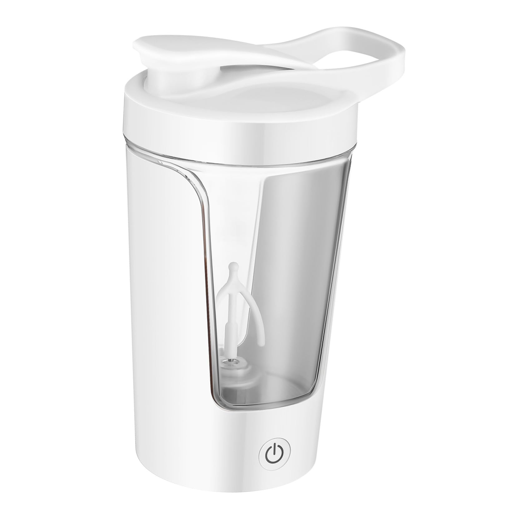 Bouteille Shaker Électrique Rechargeable PP et Abs Tasse à Café Automatique pour Protéines Mélangeur Portable à Agitation Homogène pour Boissons Protéinées et Soja
