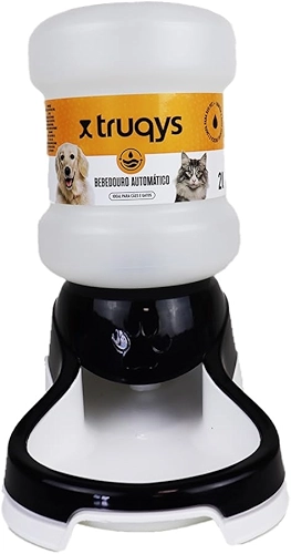 TRUQYS - Bebedouro Automático 2 L Preto