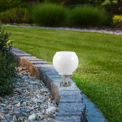 Lampe solaire extérieure LED facile à installer pour pilier et jardin étanche - 6