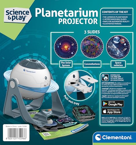 Projecteur d'étoiles Clementoni avec lumières et exploration spatiale interactive - 3