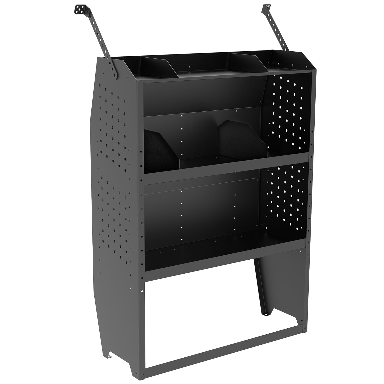 Cargo Van Shelving Storage System Fit for Ford Transit 2015-2024 Low Medium High Roof 32" W x 46" H x 13" D Steel