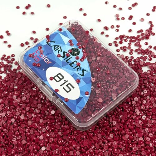 Carsilers Diamond Painting Beads 815,Diamonds Painting Accessories Replacement for Missing Drills,Diamond Beads Replacement Drills Gems Stones,Round,About 3500pcs