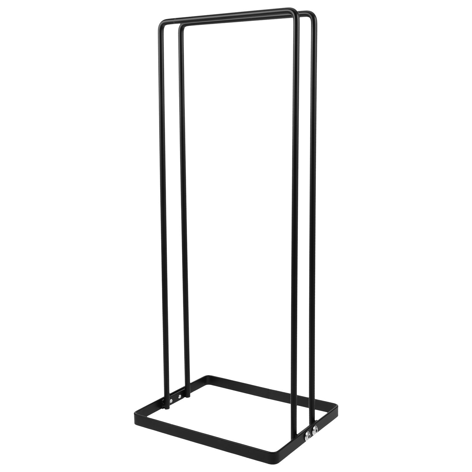 DOITOOL - Perchero de almacenamiento de hierro, 40 cm, soporte extraíble compacto para organizar perchas, para armarios y tiendas de ropa