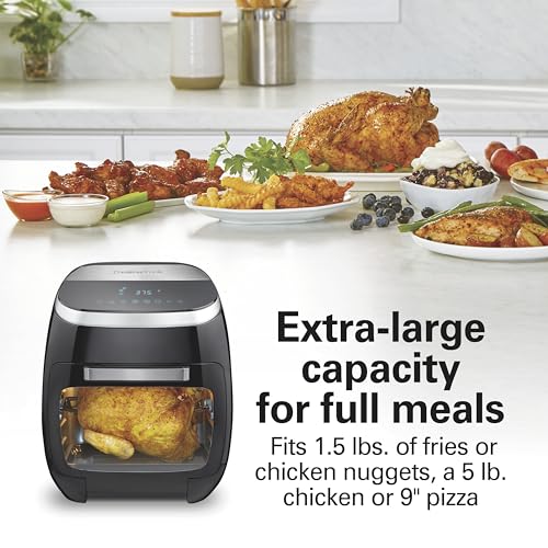 Hamilton Beach 6-in-1 11.6 Quart Digital Air Fryer Oven with Rotisserie by Hamilton Beach - Used condition - Image 6