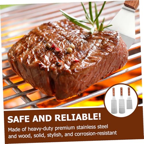 Set de utensilios BBQ de acero inoxidable NUOBESTY miniatura 6