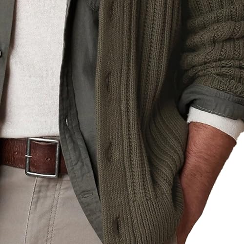 Men's Shawl Collar Cardigan Shawl Collar Knitted Sweaters Cardigan Slim Fit Knitwear Cardigan Sweater 6
