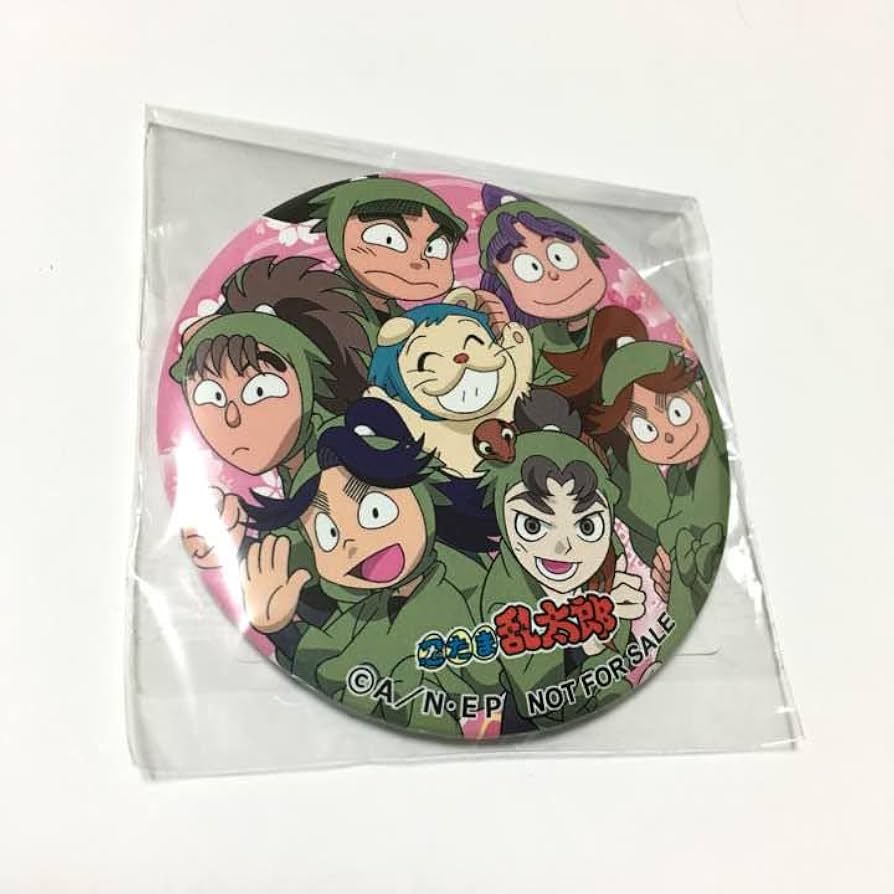 Amazon.co.jp: 忍たま乱太郎 東京ドームシティ 桜 缶バッジ 三