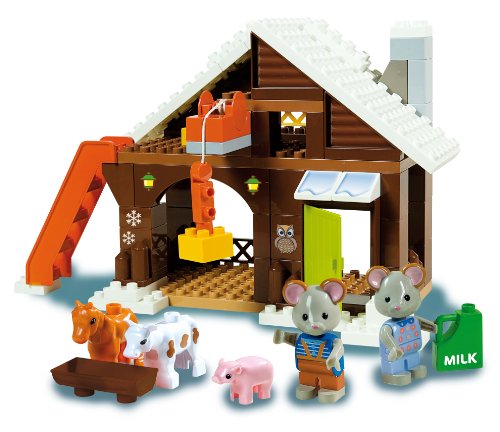Unico- ANDRONI Scatola Maximilian Families 40 Pezzi Costruzioni, Multicolore, 8938-0MAX - Giochi e Prodotti per l'Età Evolutiva