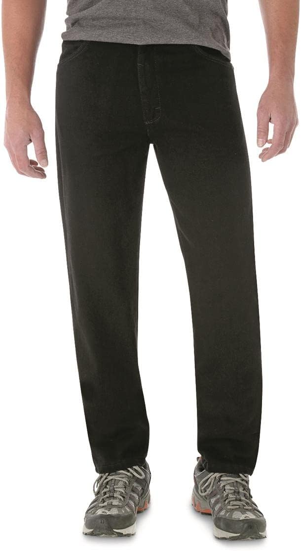 Wrangler Men's Rugged Wear Classic Fit Jeans Black W36 L32