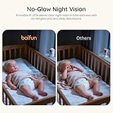 Boifun Video Baby Monitor with 2 Cameras, 5-inch 720P IPS Screen, Dual 360 Camera, No Wifi, 3050mAh Battery, VOX Mode, Invisible Night Vision, Two-way Audio, Temperature Sensor, Lullabies, Elder,Twins - Image 4